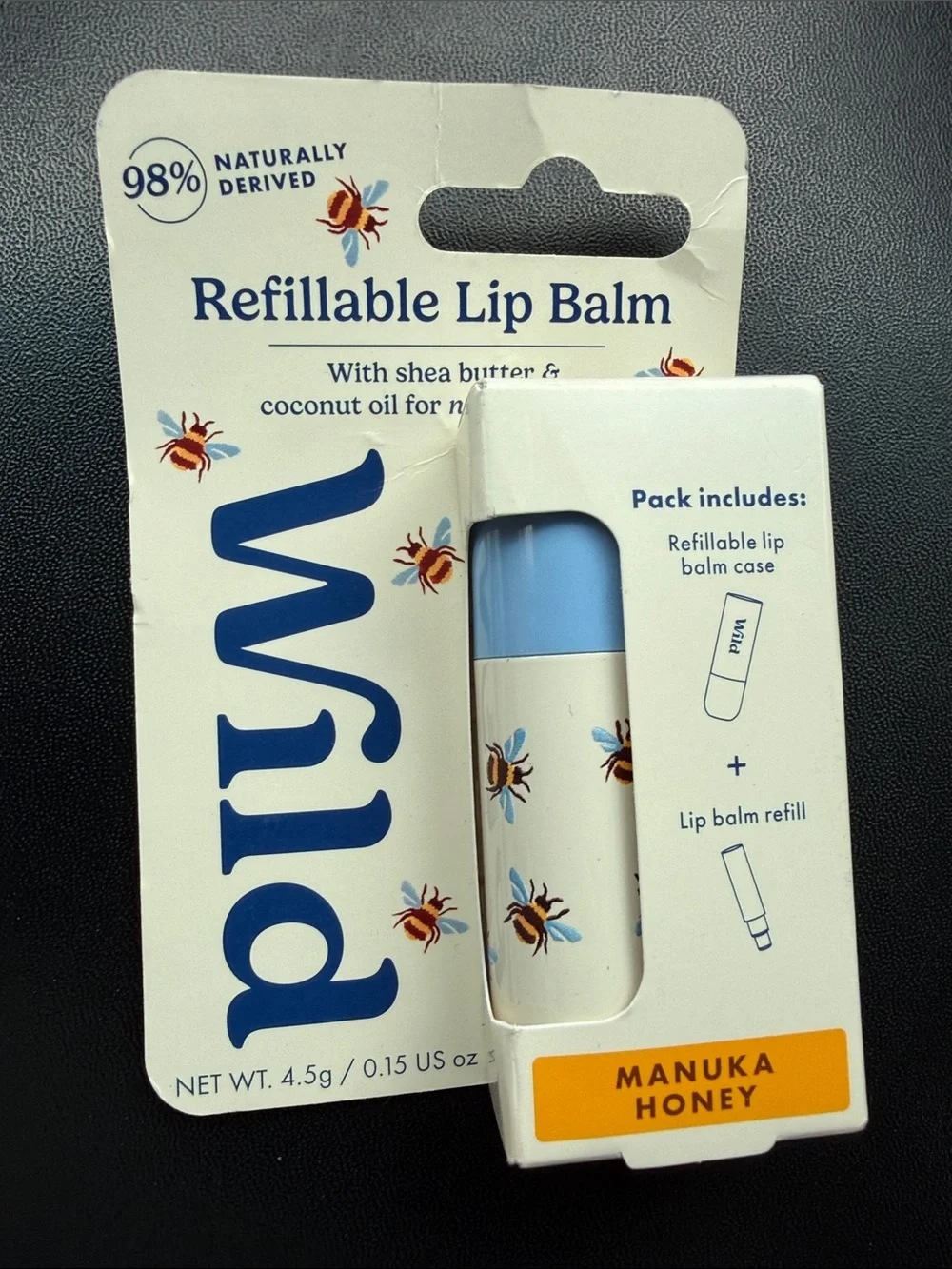 WILD Lip Balm Stick - Manuka Honey